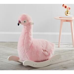 Lilly Pulitzer x Pottery Barn Flamingo Rocker Rocking Horse